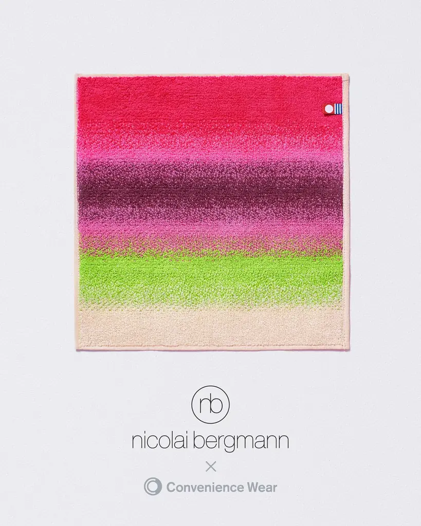 コンビニエンスウェア×ニコライ バーグマン　初コラボレーション　母の日ギフトにもおすすめな、フラワーボックスをモチーフにしたタオルハンカチ2種を発売 画像 2