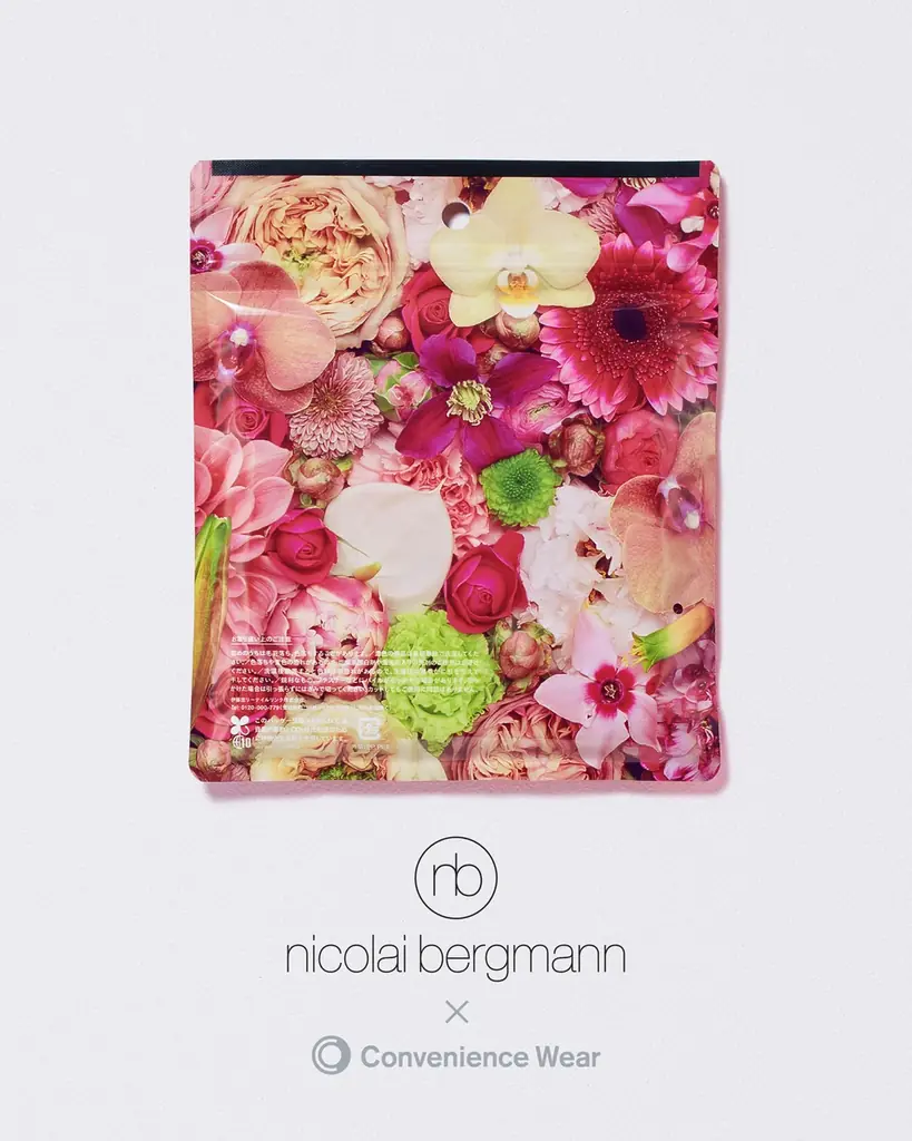 コンビニエンスウェア×ニコライ バーグマン　初コラボレーション　母の日ギフトにもおすすめな、フラワーボックスをモチーフにしたタオルハンカチ2種を発売 画像 4