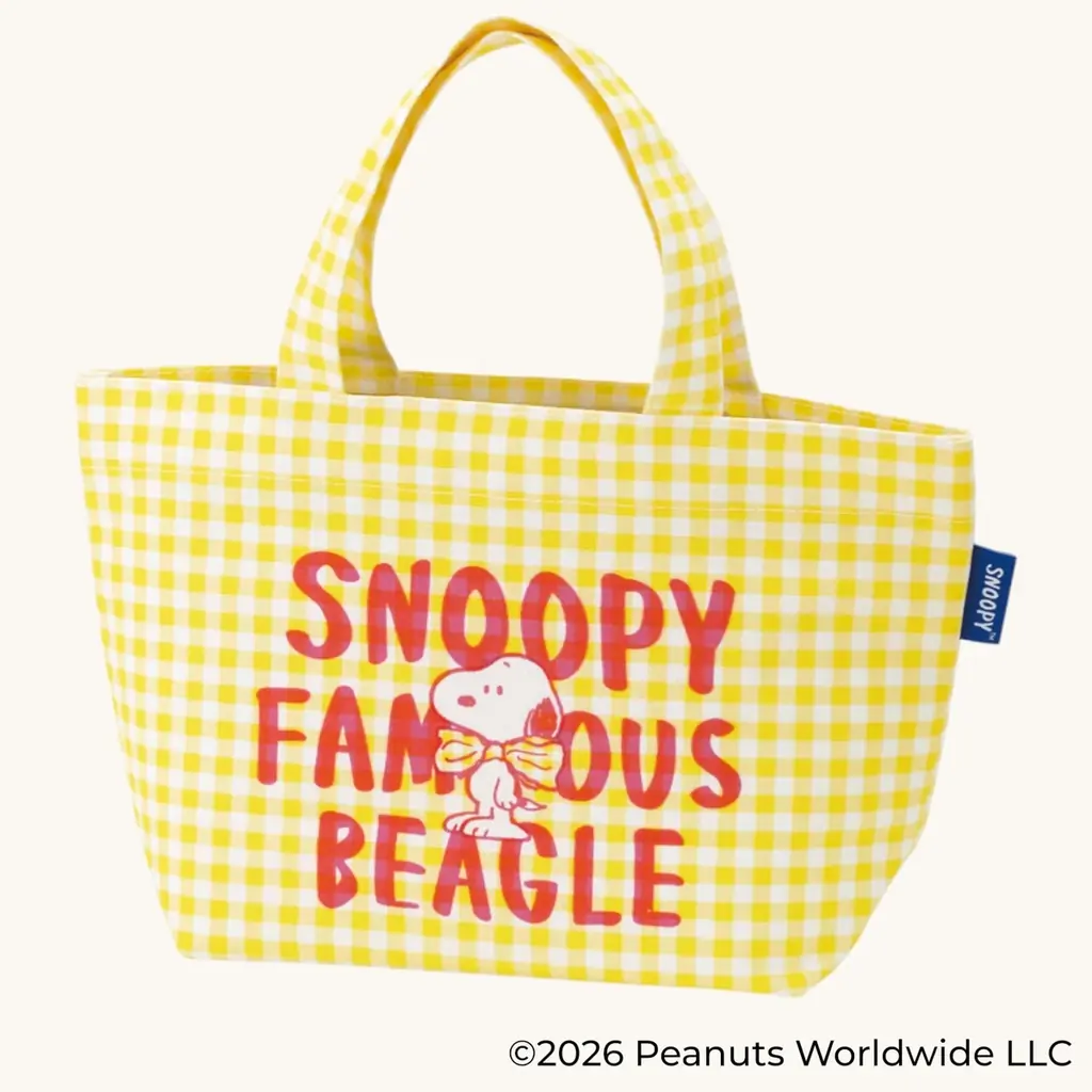 春のお出かけを彩る！機能的で快適なスヌーピーのランチアイテムシリーズをスケーターが新発売 画像 12
