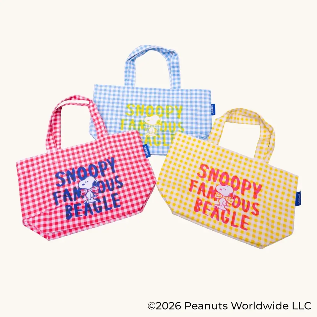 春のお出かけを彩る！機能的で快適なスヌーピーのランチアイテムシリーズをスケーターが新発売 画像 2
