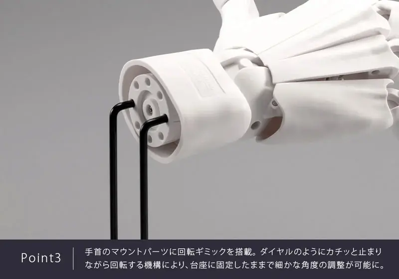 『ARTIST SUPPORT ITEM ハンドモデルMEN’S』から、遂に左手が登場。あみあみにて予約受付中。 画像 26