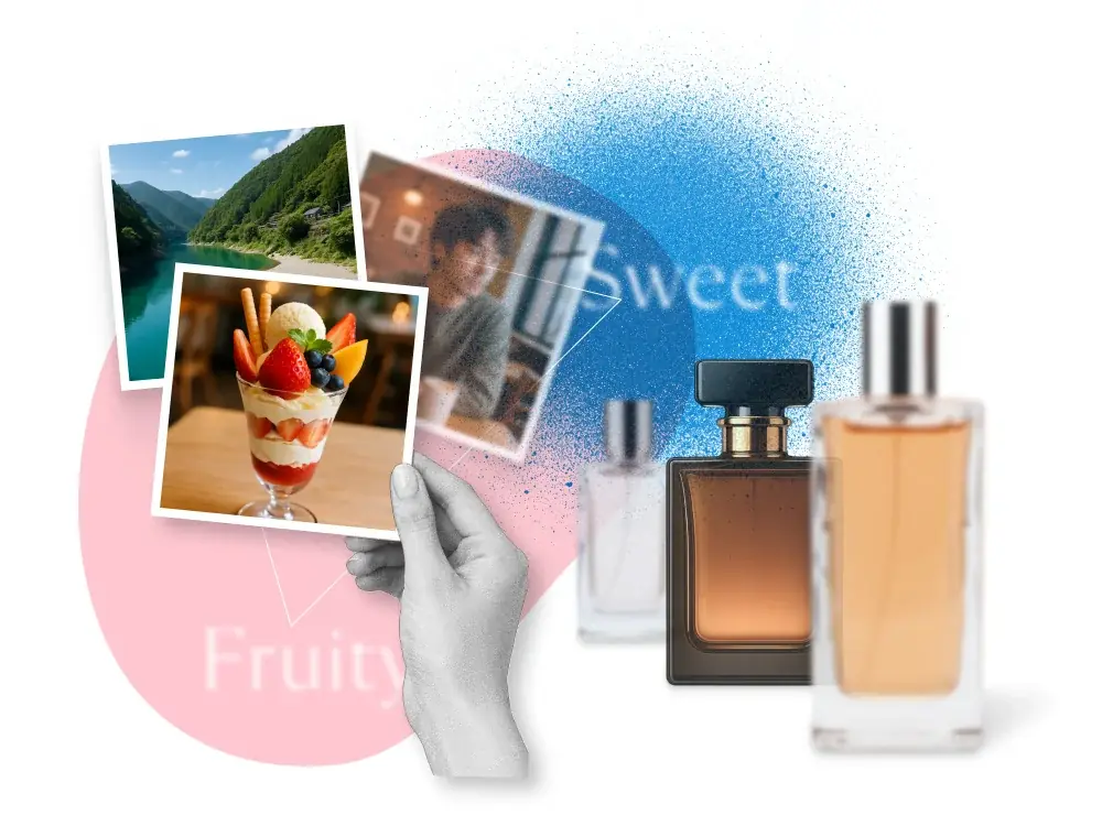 スマホの写真や今日の服から、あなた好みの香りを導く。感性を香りに変えるフレグランス体験ラボ「Fragrance Discovery Lab」が表参道「オモカド」に期間限定オープン！ 画像 2