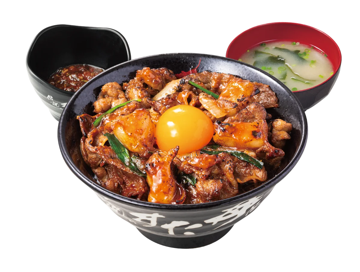 春の新生活応援企画第二弾！“牛ホルモン”×“牛カルビ”の人気ご当地すた丼が復刻！4/10（金）より順次、全国の伝説のすた丼屋にて『大阪ホルモン牛カルビ焼肉丼』を期間限定で発売！ 画像 2