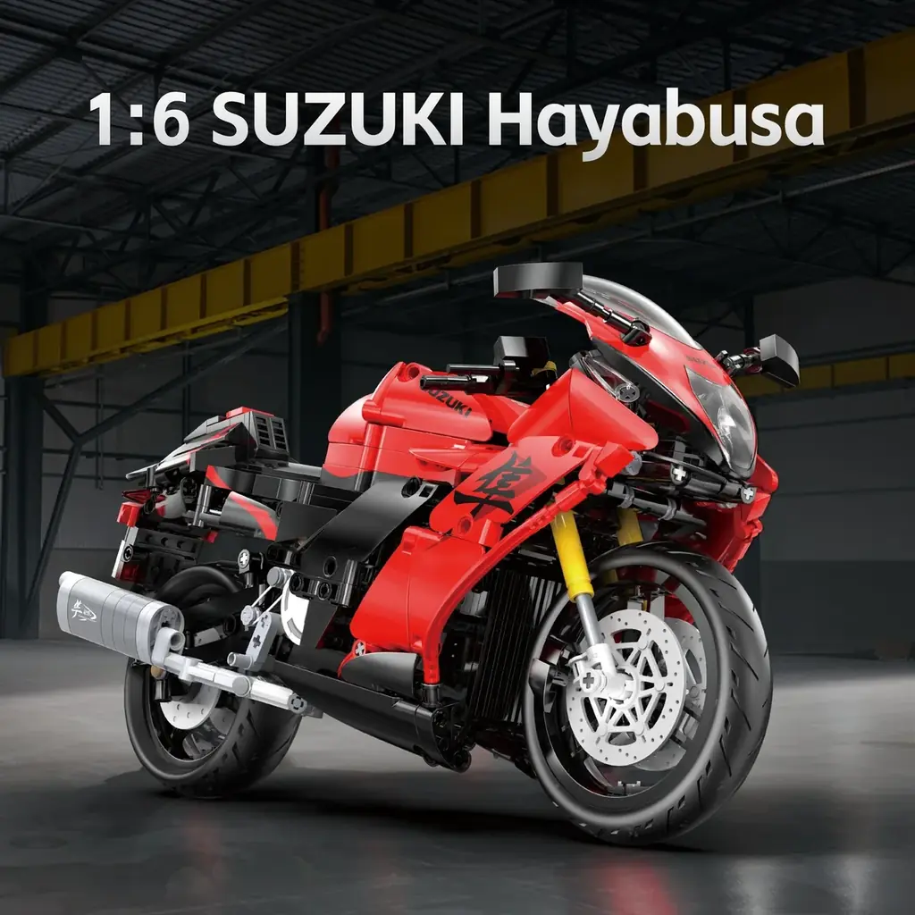組み立てる SUZUKI『KATANA』と『HAYABUSA』、「名古屋モータサイクルショー」に登場！ 画像 2