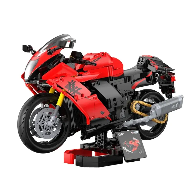 組み立てる SUZUKI『KATANA』と『HAYABUSA』、「名古屋モータサイクルショー」に登場！ 画像 3