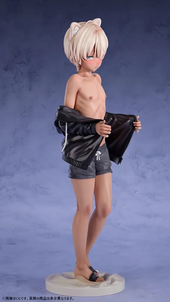 水着姿の褐色ケモ耳男子「ラオル」がフィギュアで新登場！本日 4月9日(木)よりBfullオンラインショップにて予約開始！ 画像 5