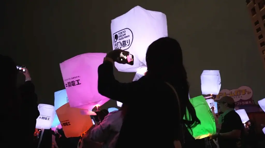 有明の夜空を彩るDREAMランタン、5月ラインナップ発表