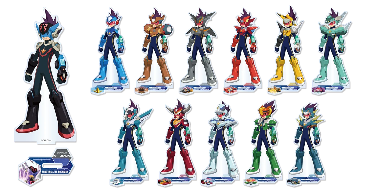 電波変換！　カプくじ オン・エア！　「カプくじ」に、『流星のロックマン パーフェクトコレクション』のオリジナル商品が登場！ 画像 5