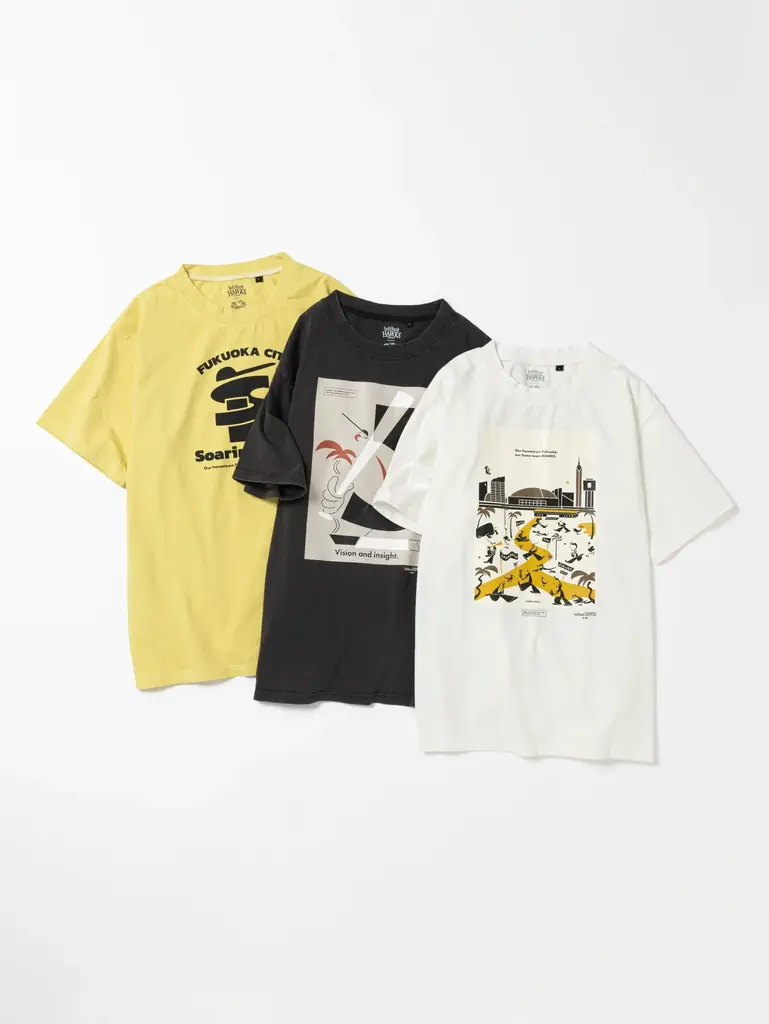 プロ野球球団「福岡ソフトバンクホークス」と「ユナイテッドアローズ グリーンレーベル リラクシング」のコラボレーションアイテム、4月24日（金）発売。地元・福岡愛あふれる特別なコレクション登場 画像 2