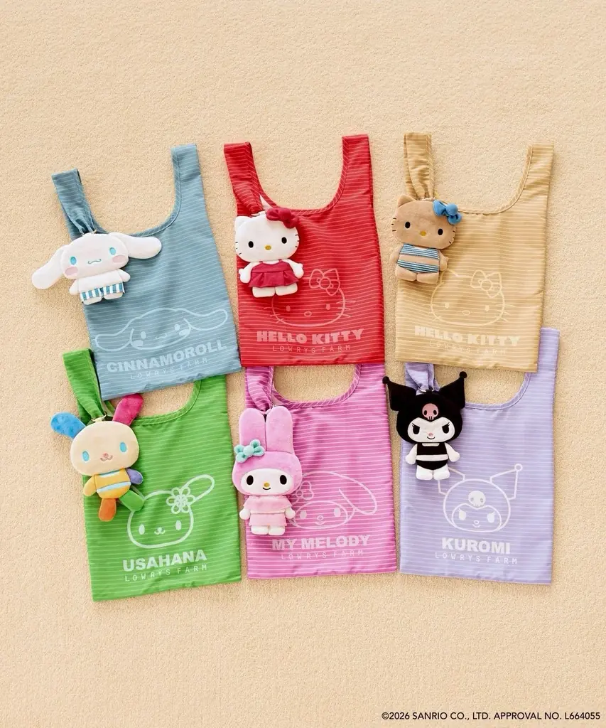 LOWRYS FARM が毎回大人気の「サンリオキャラクターズ」とのコラボレーションアイテムを2026 年5 月1 日（金）より発売 画像 3