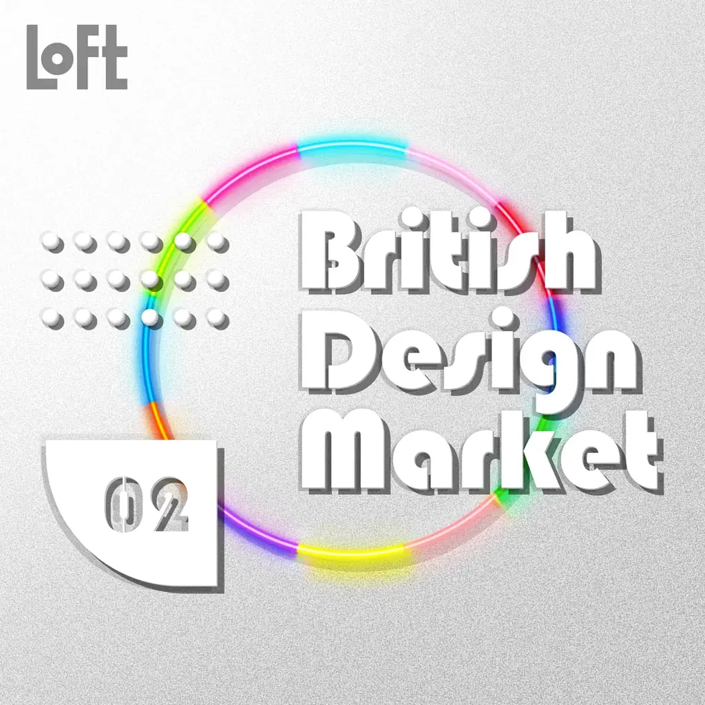 色が主役のBritish Design Market #02が4/14銀座・天神で開幕