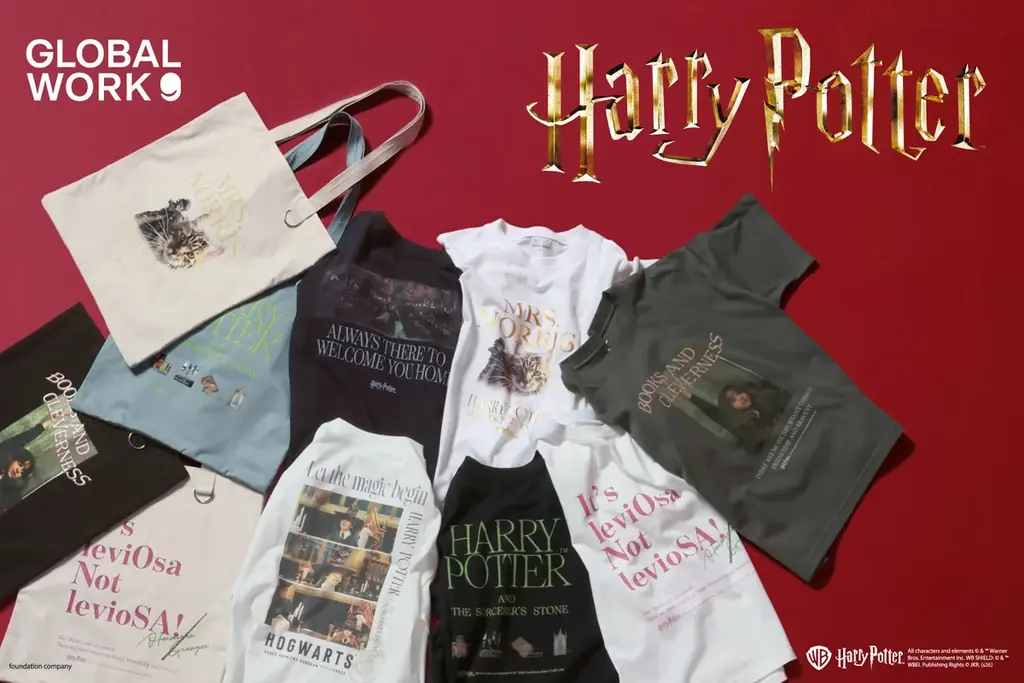 4/24発売｜GLOBAL WORK KIDS ハリー・ポッターTシャツ&トート