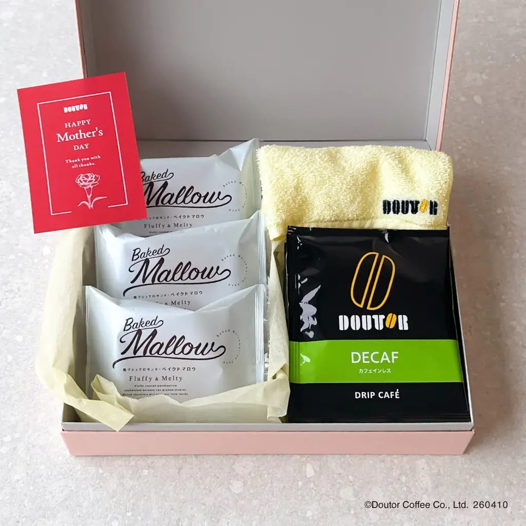 Happy Mother’s Day　ほっとひとときを贈る「選べる母の日ギフト」ドトール オンラインショップで４月10日より予約開始 画像 4