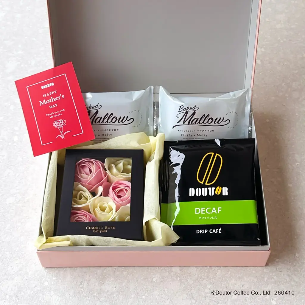 Happy Mother’s Day　ほっとひとときを贈る「選べる母の日ギフト」ドトール オンラインショップで４月10日より予約開始 画像 5