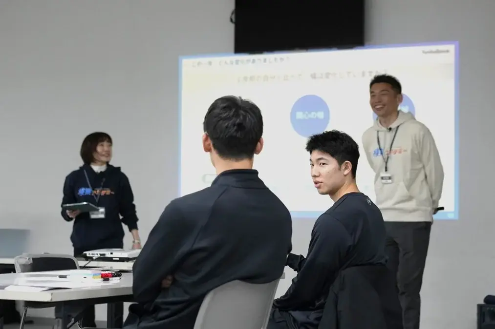 日本管財が行うアスリートキャリア支援プロジェクトとしてプロアスリートに対し、ワークショップとインタビューを実施 画像 3