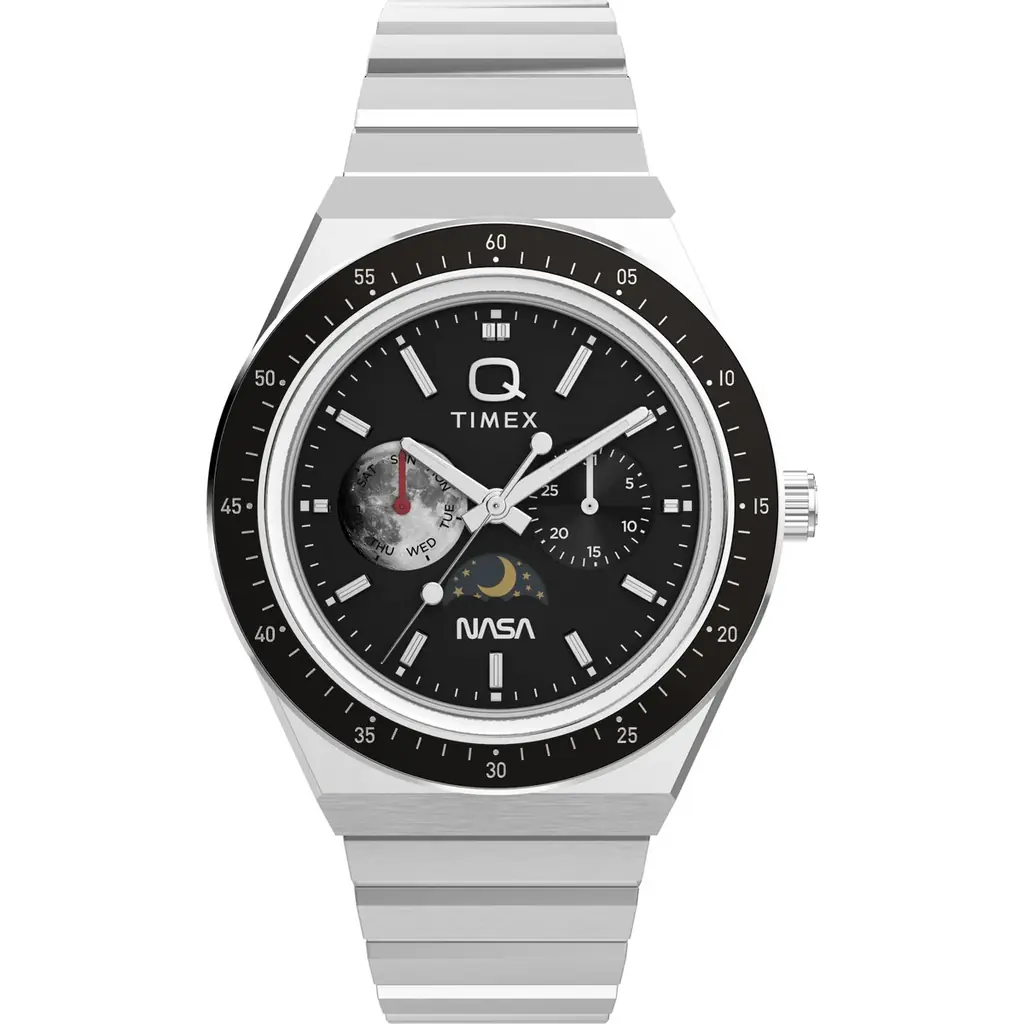 アポロ17号が視た“月”と“地球”を腕元に。宇宙への憧憬をディテールに宿した、NASA×TIMEXの最新コラボ時計『Q Timex × NASA』が登場。 画像 8