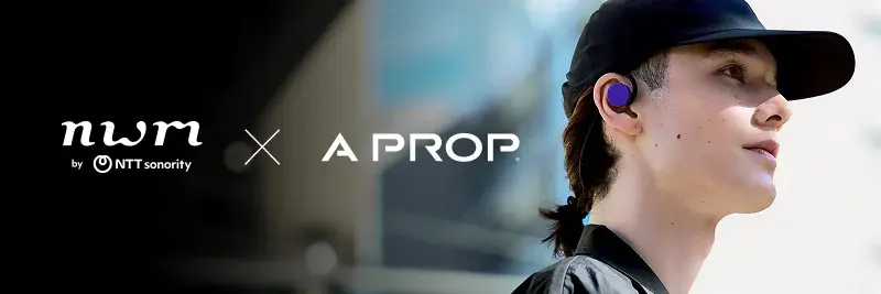 4月20日発売 nwm GO A PROP editionの耳スピーカー