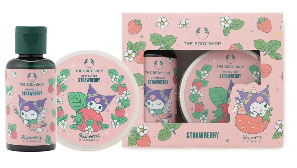 マイメロディ&クロミ×ザボディショップ　ボディヨーグルトなどの人気製品をコラボ限定パッケージで数量限定発売 画像 10