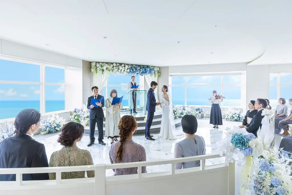 【シーガイア・オーシャン・ウエディング】“光が織りなす、祝福のヴェール。” フォトジェニックと上質感を両立。ウエディング専用のバンケットコーディネートがリニューアル 画像 3