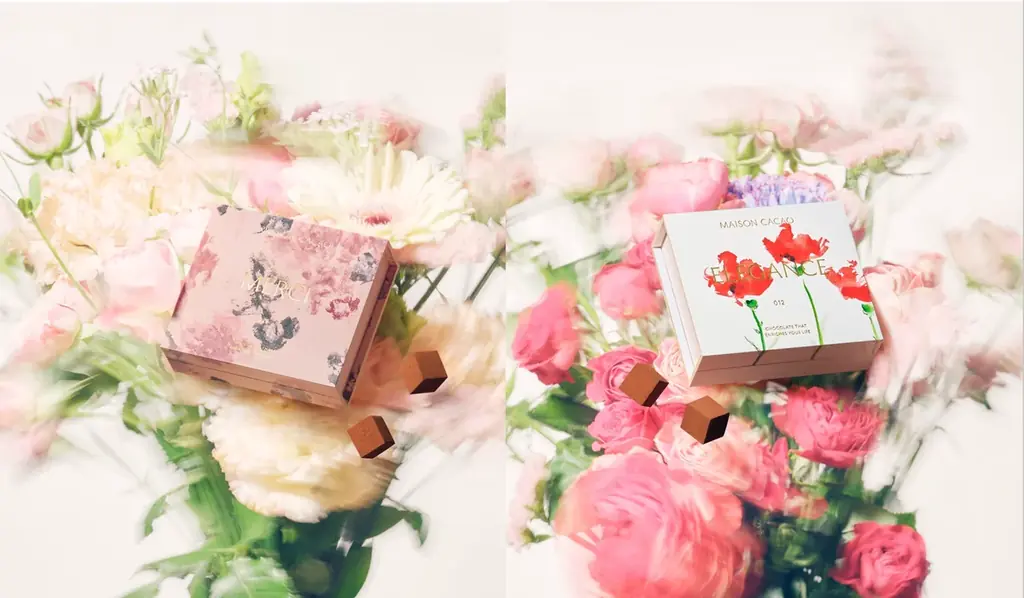 4月15日発売｜メゾンカカオ国産薔薇生チョコMERCI