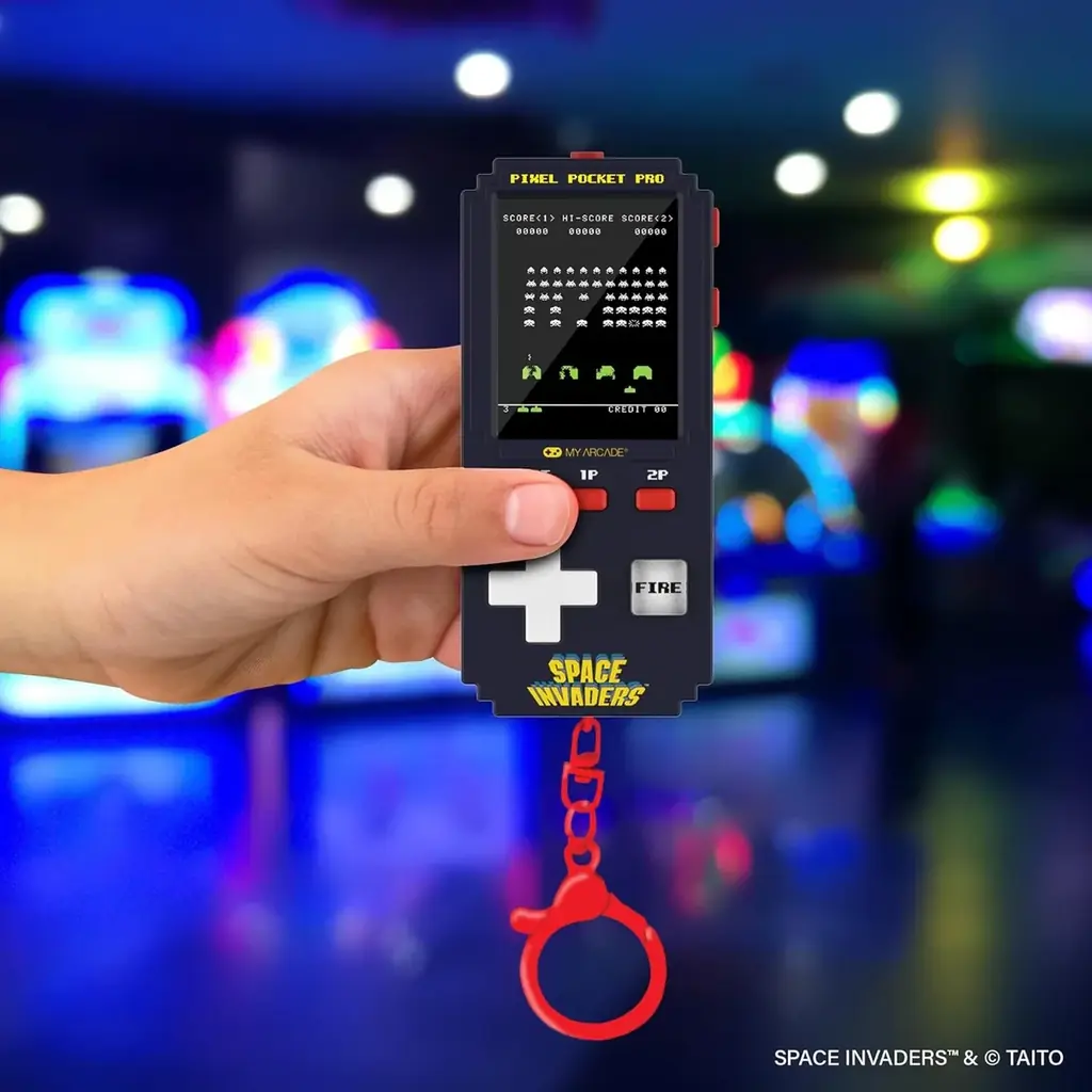 不朽の名作ゲームがキーチェーン付きポータブルゲーム機になって登場！高解像度2インチディスプレイ搭載！ 画像 9