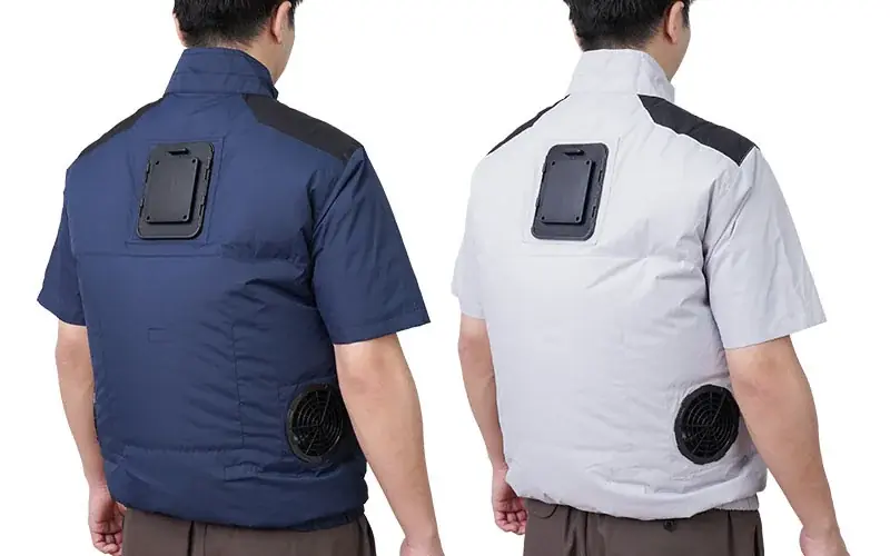 猛暑対策に。小型冷蔵庫の冷却システム×強風ファンのハイブリッド冷却ウェア『圧倒的に冷える「冷蔵服」2026年モデル(ベスト/半袖)』を発売 画像 4