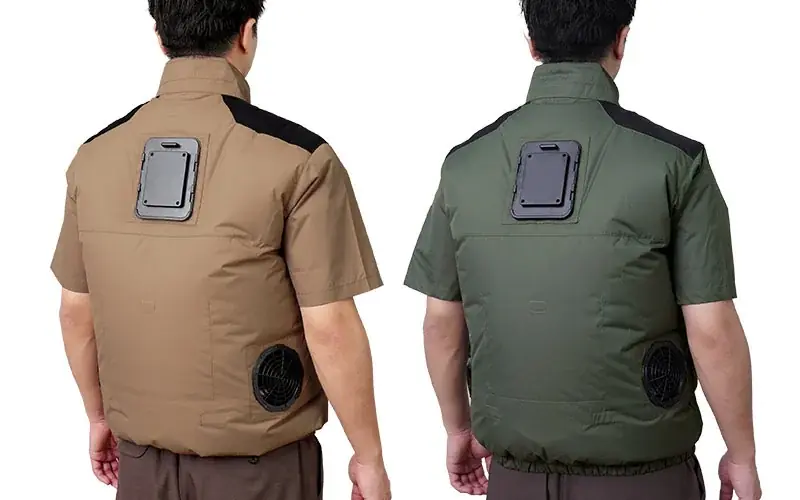 猛暑対策に。小型冷蔵庫の冷却システム×強風ファンのハイブリッド冷却ウェア『圧倒的に冷える「冷蔵服」2026年モデル(ベスト/半袖)』を発売 画像 5