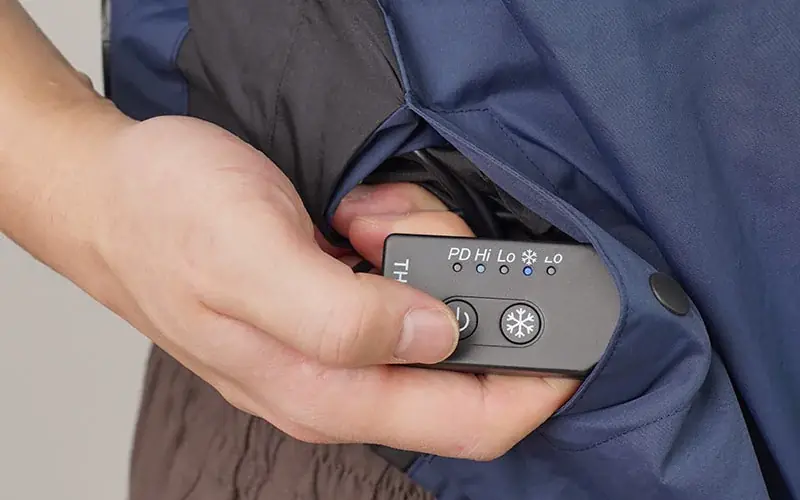 猛暑対策に。小型冷蔵庫の冷却システム×強風ファンのハイブリッド冷却ウェア『圧倒的に冷える「冷蔵服」2026年モデル(ベスト/半袖)』を発売 画像 7