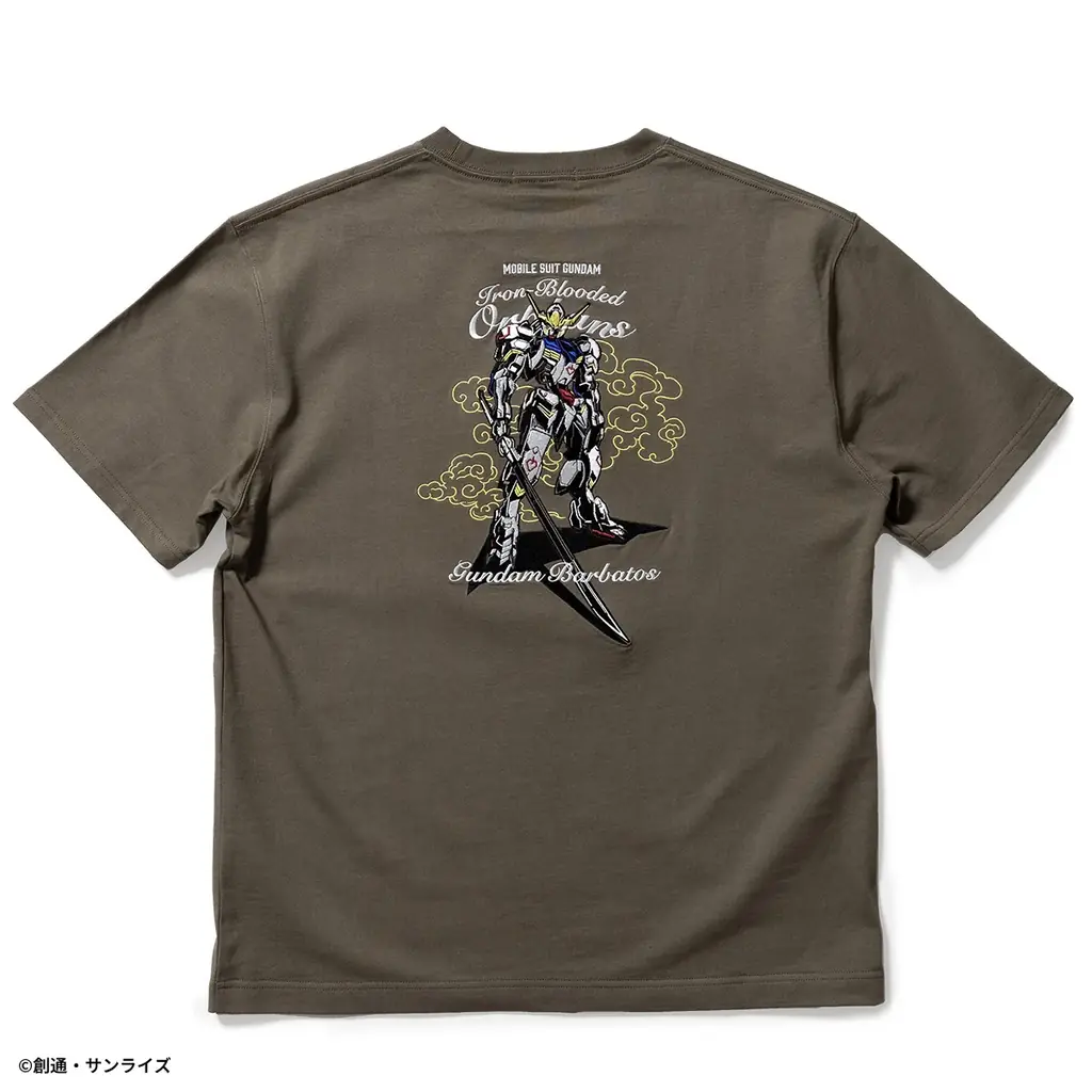 『機動戦士ガンダム 鉄血のオルフェンズ』より大胆なグラフィックを刺繍で表現したTシャツの新作が登場！ 画像 2