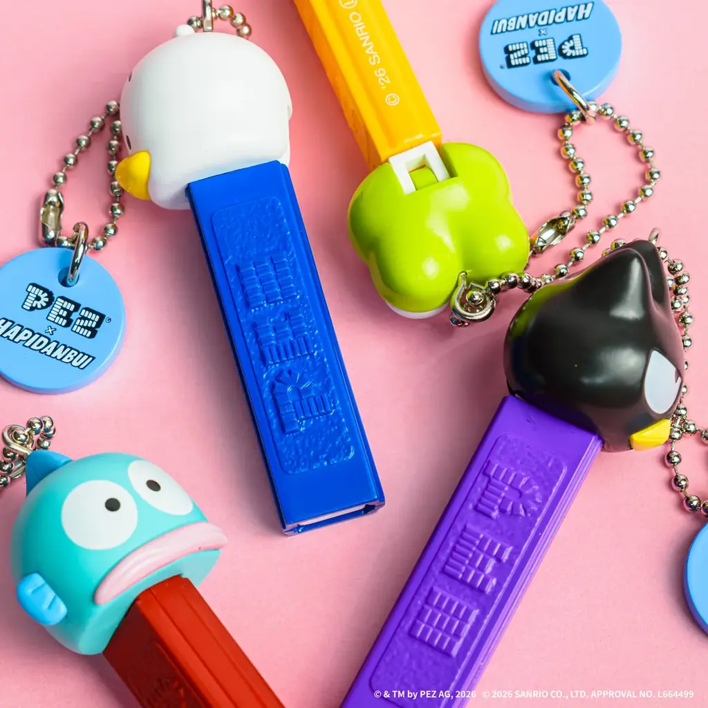 「PEZ×はぴだんぶい マスコット」 4月下旬より発売開始！ 画像 6