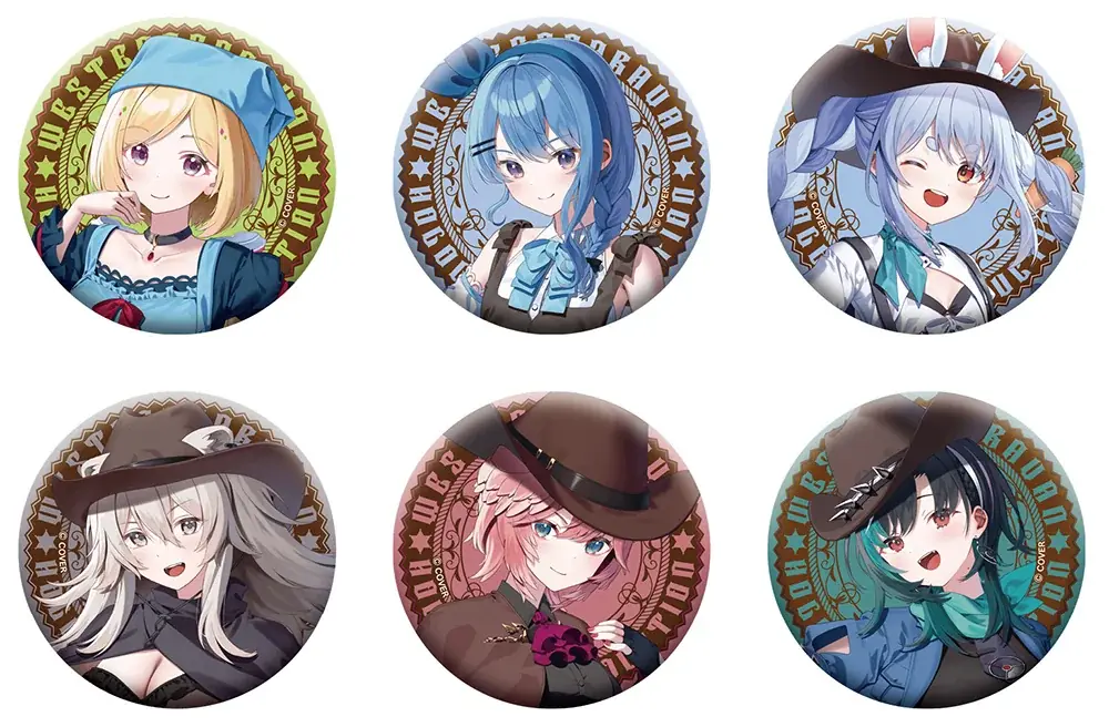 「ホロライブプロダクション」所属VTuber12名の描き起こしイラストを使用した新作グッズが、4月18日発売！　アニメイトでは、特典がもらえるフェアを開催!! 画像 3