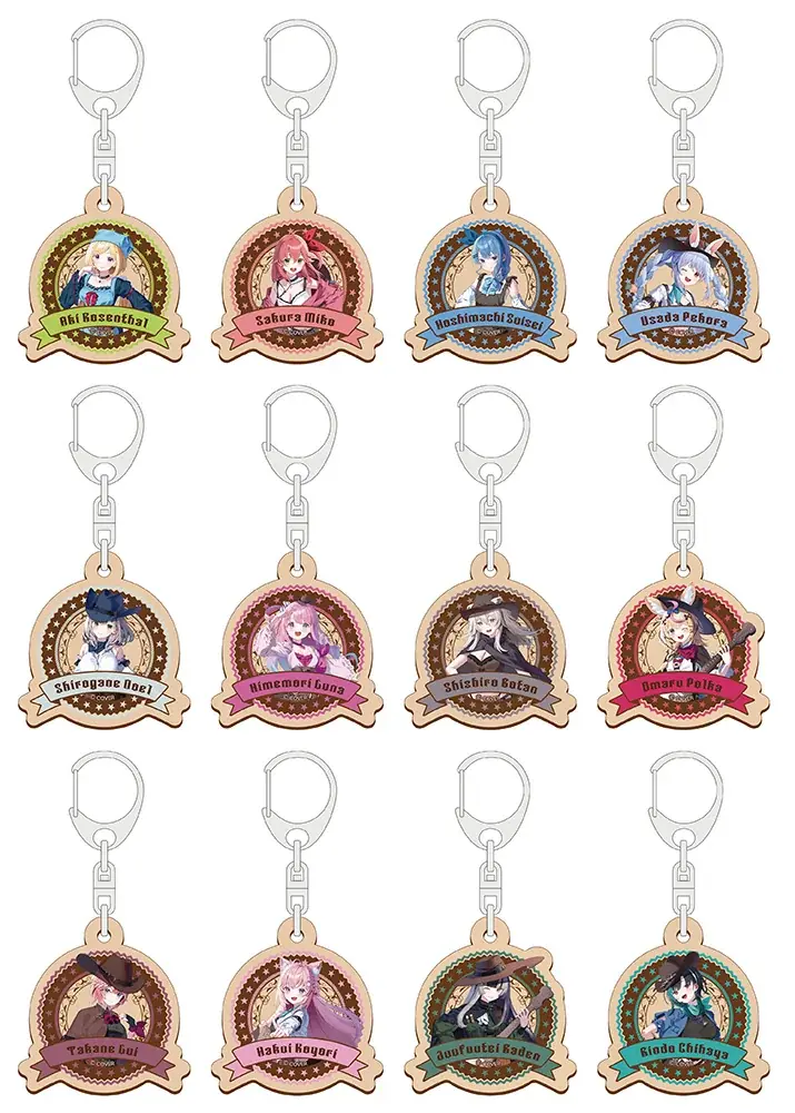 「ホロライブプロダクション」所属VTuber12名の描き起こしイラストを使用した新作グッズが、4月18日発売！　アニメイトでは、特典がもらえるフェアを開催!! 画像 5