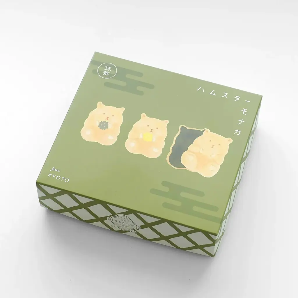 京都生まれの人気菓子「ハムスターモナカ」に、新緑の季節にぴったりの抹茶バージョンが登場。 画像 11