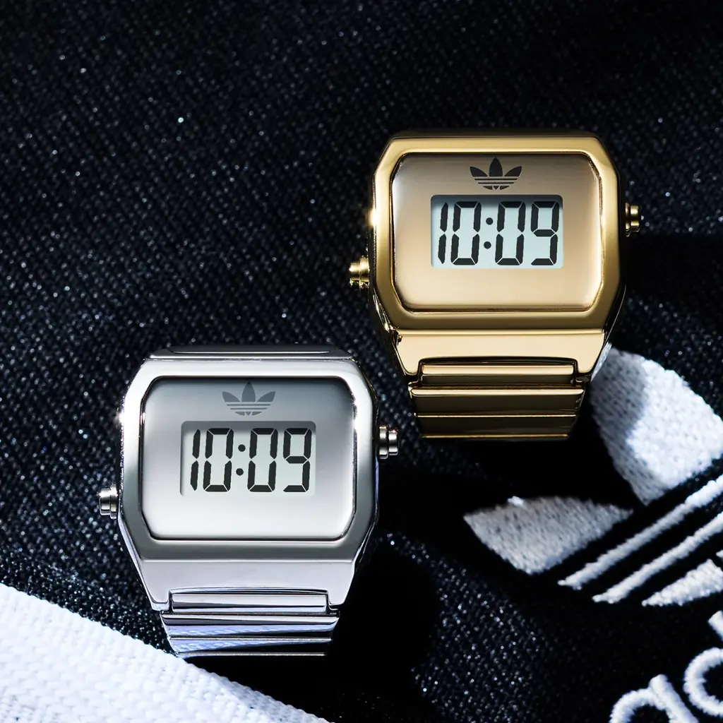 「adidas Originals(アディダス オリジナルス)」、初のリングウォッチ「DIGITAL TWO RING（デジタル ツー リング）」を発売。 画像 12