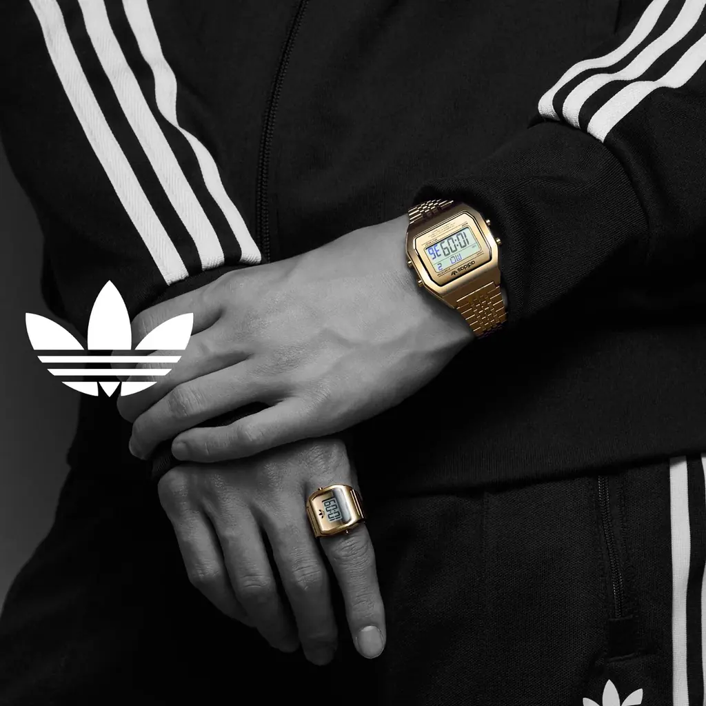「adidas Originals(アディダス オリジナルス)」、初のリングウォッチ「DIGITAL TWO RING（デジタル ツー リング）」を発売。 画像 13