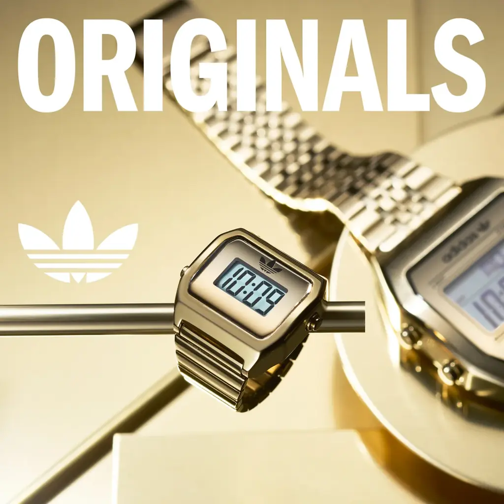 「adidas Originals(アディダス オリジナルス)」、初のリングウォッチ「DIGITAL TWO RING（デジタル ツー リング）」を発売。 画像 2