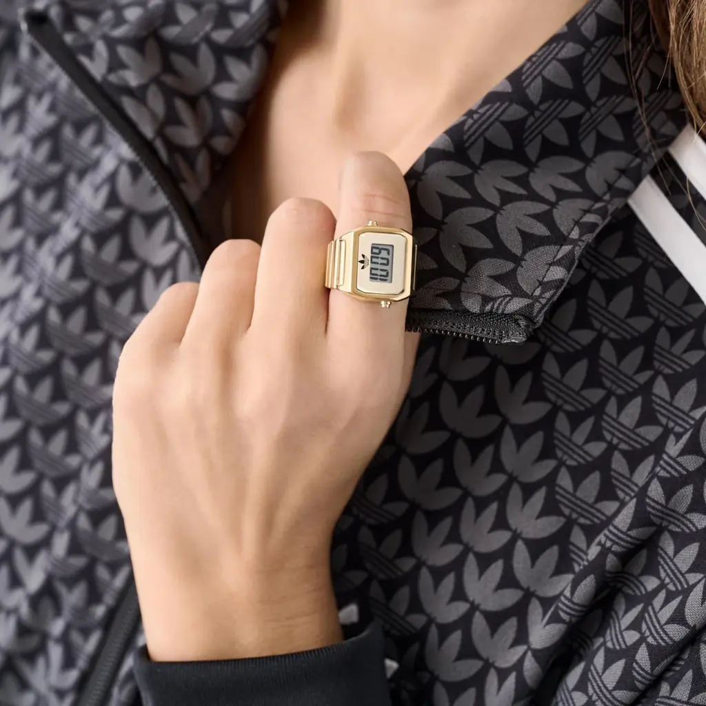 「adidas Originals(アディダス オリジナルス)」、初のリングウォッチ「DIGITAL TWO RING（デジタル ツー リング）」を発売。 画像 6