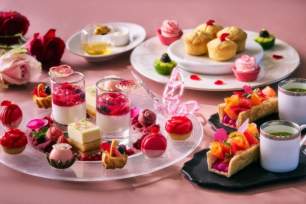 美しく咲き誇るローズガーデンをデザインした季節のアフタヌーンティーFloral Blossom Afternoon Tea～Rose～を販売 ザ・プリンスギャラリー 東京紀尾井町 画像 2
