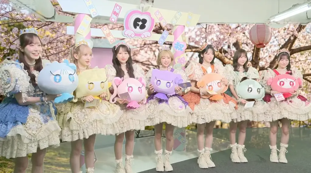 FRUITS ZIPPER、5thシングルCD発売＆新曲「ふるっぱれーど」リリースを発表　デビュー4周年配信で語った“7人の夢” 画像 2