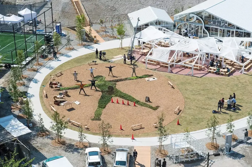 古くから薬草と深いゆかりのある多気町に、“人型のランドスケープアート”誕生！人型をした巨大なハーブ畑がVISONに登場 画像 9