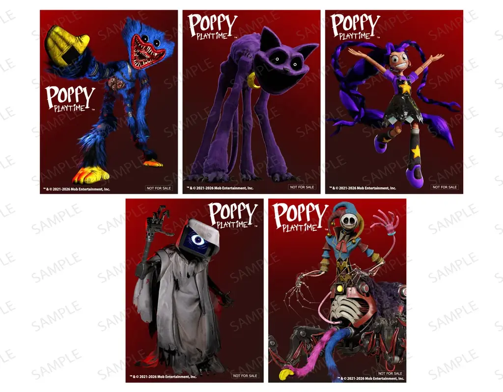 人気ホラーゲーム「Poppy Playtime（ポピープレイタイム）」mini POP UP STOREがINFOLENS GEEK SHOP池袋パルコ店にて開催！ 画像 2