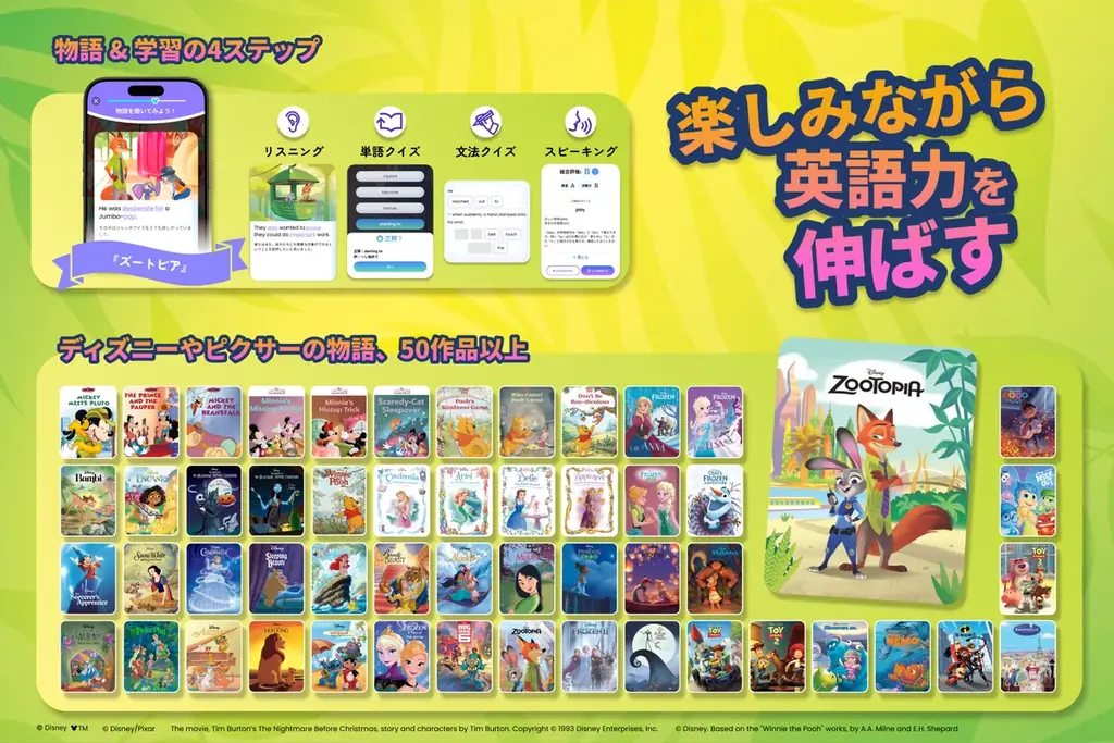 『ズートピア』ニックデザインのワイヤレスイヤホンが当たる！「ディズニー ファンタスピーク」春の学習応援イベントを開催 画像 5