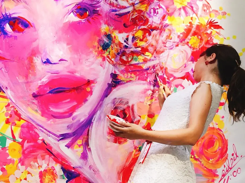 「話題のアーティスト silsilによるライブペインティング 第2弾」を4月15日(水)に開催！〈大丸京都店〉 画像 5