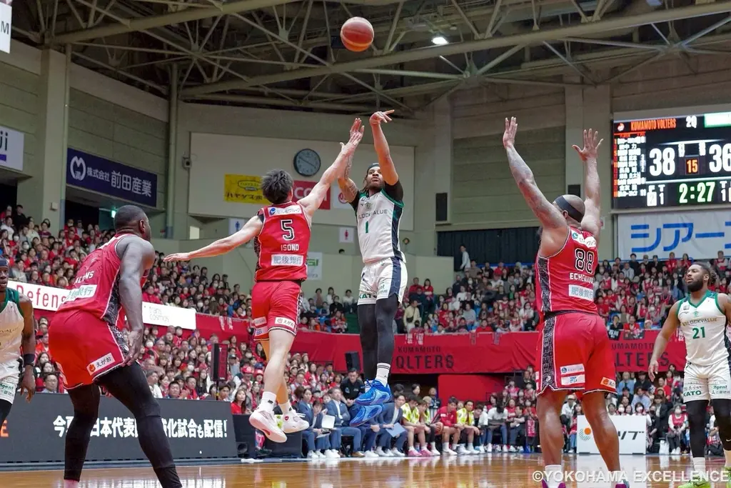 【横浜エクセレンス】熊本ヴォルターズと今シーズン初対戦は「りそなグループ B2 PLAYOFFS 2025-26」への進出順位を争う大一番で大きな連勝！ 画像 1