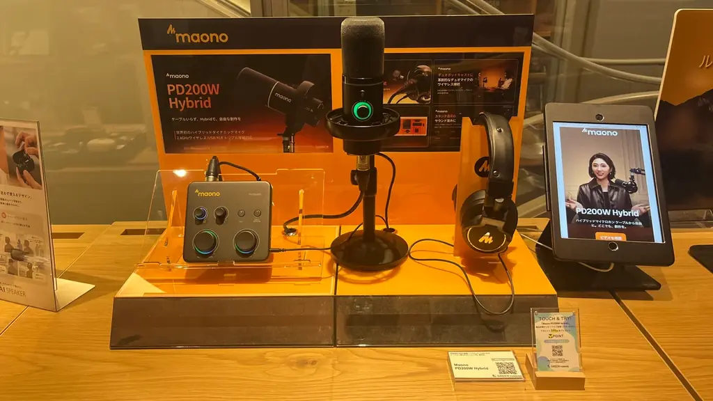 公開後1週間で200万円を達成！革新的な3WAY接続！ワイヤレス×USB×XLRダイナミックマイクmaono PD200W Hybrid 画像 3