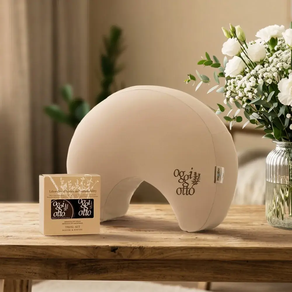 夜のご褒美に、ほどける心地よさ。 Yogibo × oggi otto限定ムーンピロー誕生 画像 2