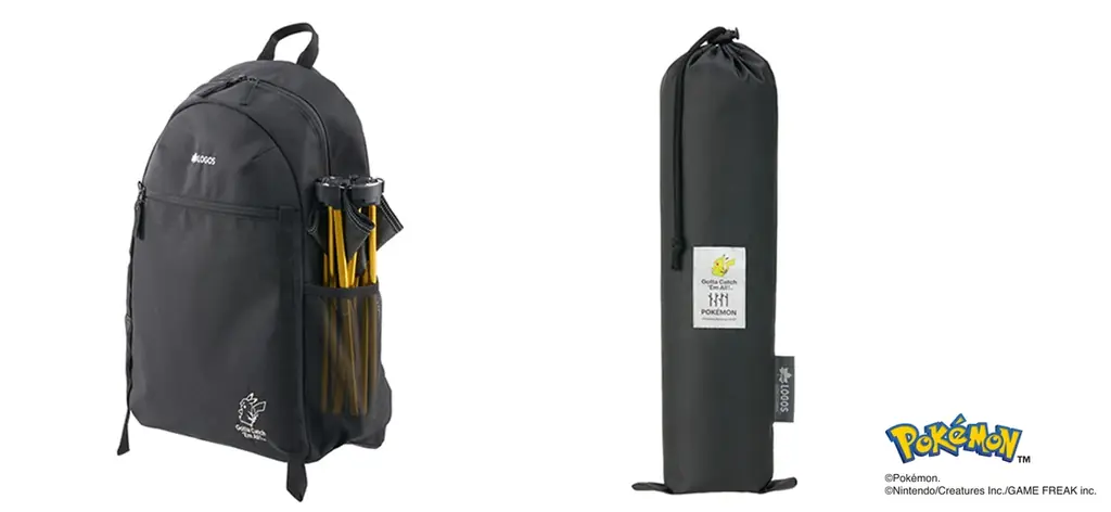 ポケモンデザインのロゴスアイテムが登場！超軽量＆タフな折りたたみチェア「ポケモン 7075キュービックチェア」4種 一般販売開始！ 画像 5