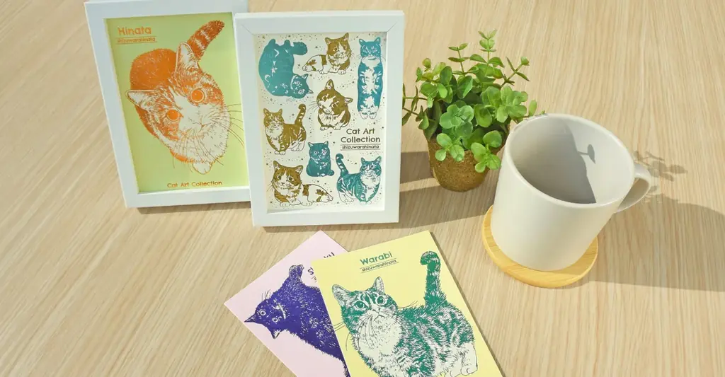 箔押しブランド『ROKKAKU』と『365Cat.Art』のコラボ新商品がオンラインショップおよび全国の取扱販売店にて一般発売開始 画像 2