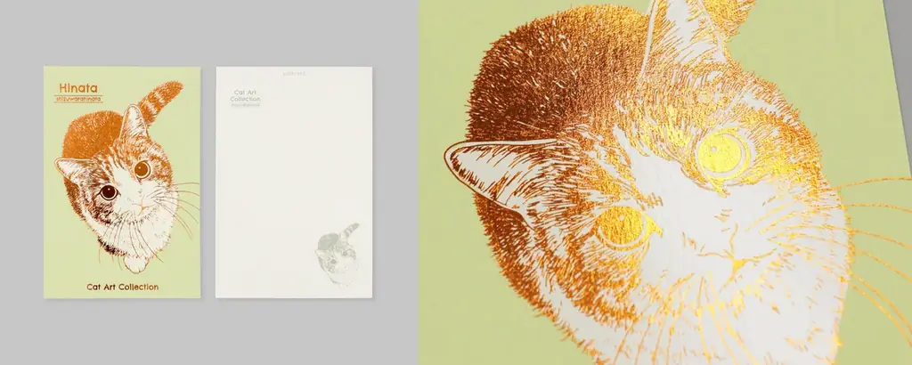 箔押しブランド『ROKKAKU』と『365Cat.Art』のコラボ新商品がオンラインショップおよび全国の取扱販売店にて一般発売開始 画像 5