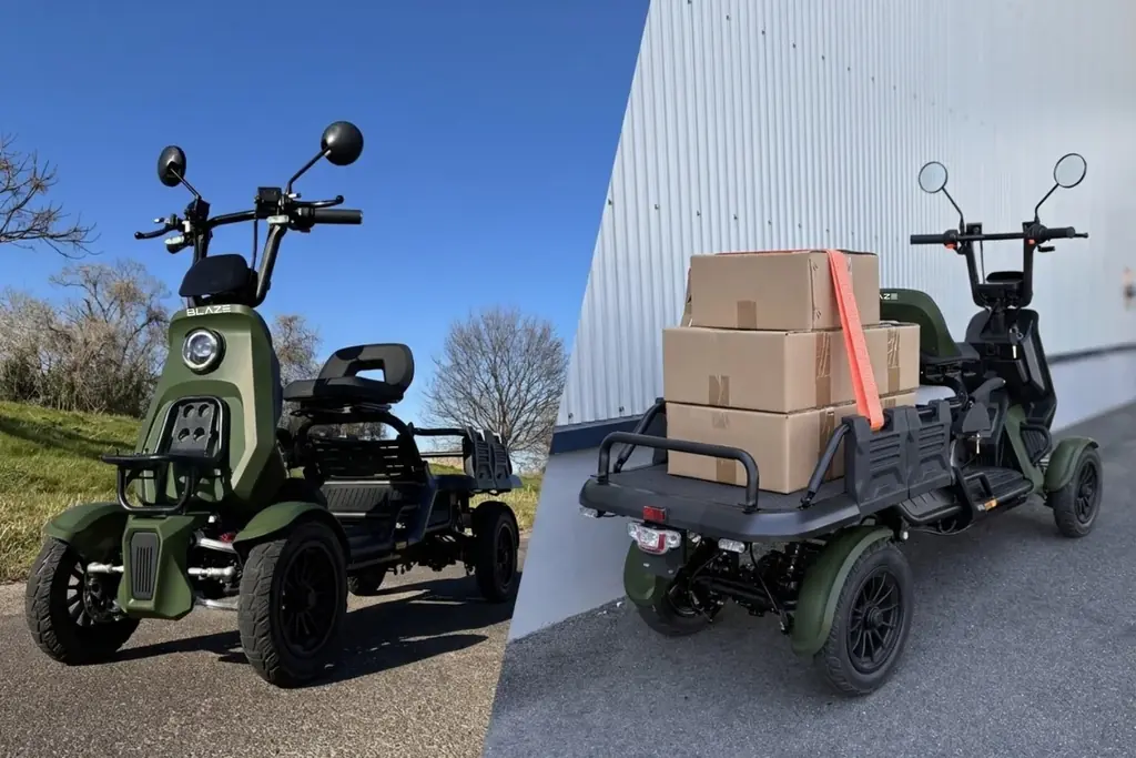 【ついに情報解禁】ブレイズ、「特定小型原動機付自転車」区分で当社初の4輪モデル「BLAZE e-CARGO（ブレイズ イーカーゴ）」を発売！ 画像 12